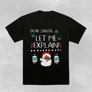Family Christmas Shirt, Black S4nt4 Christmas Shirt, Black Christmas Shirt